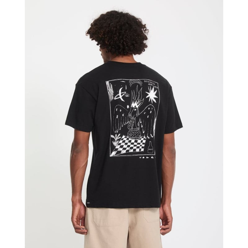 T-shirt Volcom Nowhere Black