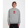 Sweat Volcom Rockout Crew Heather Grey
