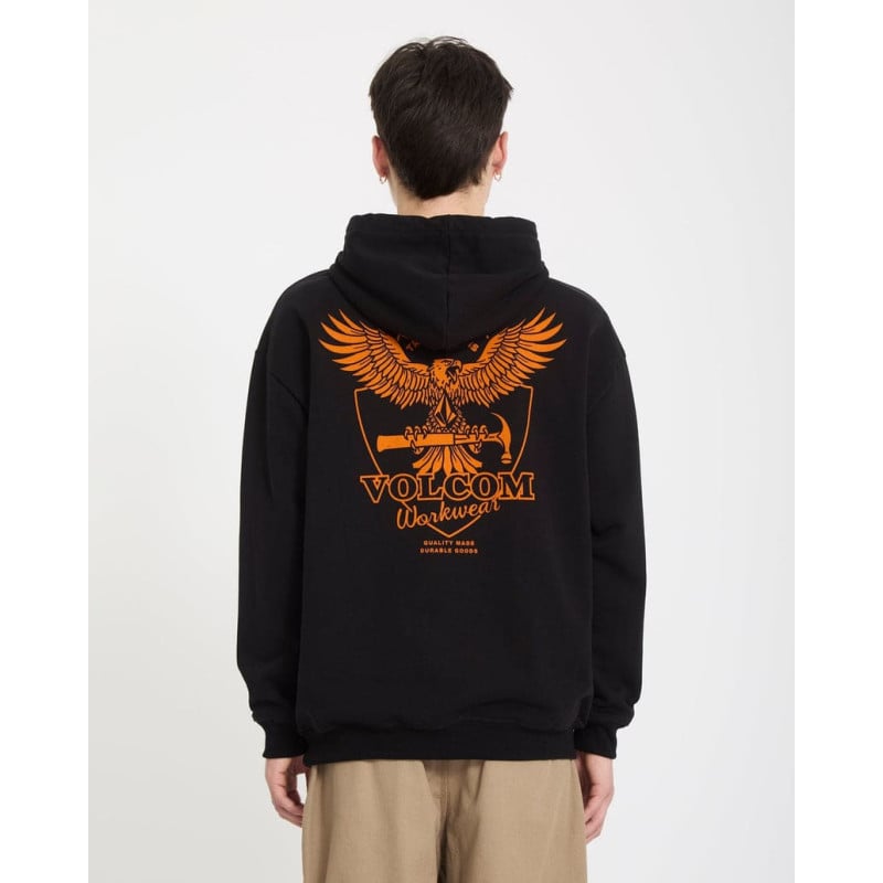 Hoodie Volcom Hammered Black