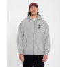 Sweat zippé Volcom Catastrophy Heather Grey