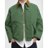 Barbour OS Transport Casual Jacket Racing Green – Veste oversize