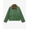 Barbour OS Spey Casual Jacket Racing Green – Veste oversize iconique