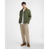 Barbour OS Transport Wax Jacket Light Moss – Veste oversize cirée