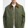 Barbour OS Transport Wax Jacket Light Moss – Veste oversize cirée