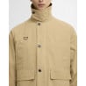 Barbour Solar Spey Casual Jacket Stone – Veste oversize casual