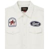 Deus Ex Machina Nomad Shirt Dirty White | Chemise Homme