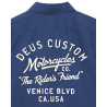 Deus Ex Machina Nomad Shirt Mechanic Blue | Chemise Homme