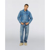 EDWIN Veste Denim Blue Light Used – Style Vintage