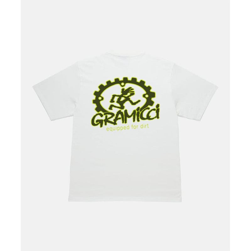 Gramicci Equipped For Dirt Tee White | T-shirt Homme