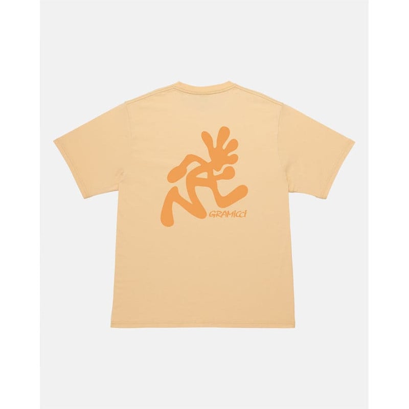 Gramicci Running Man Tee Mango | T-shirt Homme