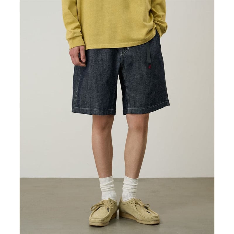 Gramicci Japanese Chambray Short Blue – Short Homme