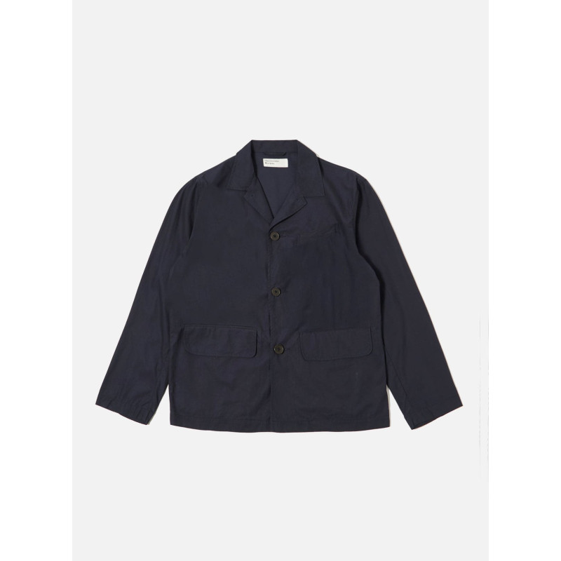 Universal Works Frank Jacket Navy Utilitaire