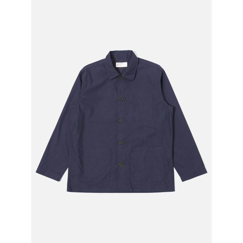 Universal Works Baker Overshirt Navy