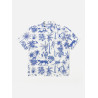 Universal Works Camp Shirt Jungle Poplin White