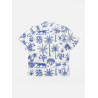 Universal Works Camp Shirt Jungle Poplin White