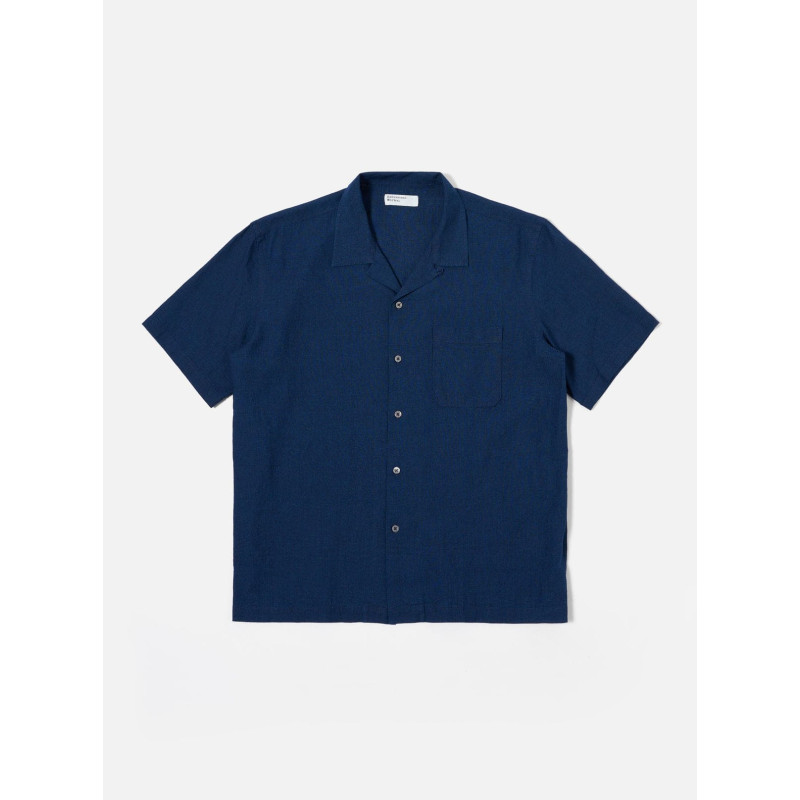 Universal Works Road Shirt Lincot Denim Indigo