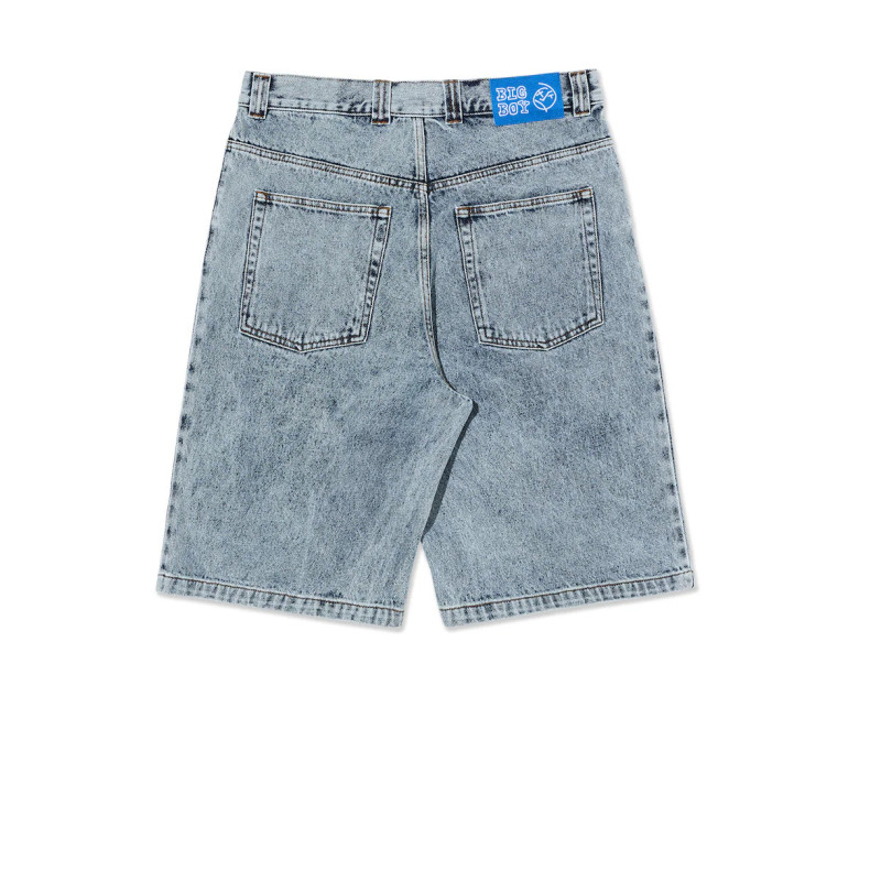 POLAR SKATE.CO BIG BOY SHORTS HEAVY WASHED BLUE