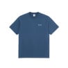 POLAR SKATE.CO TEE SS CONTRAST STROKE LOGO GREY BLUE