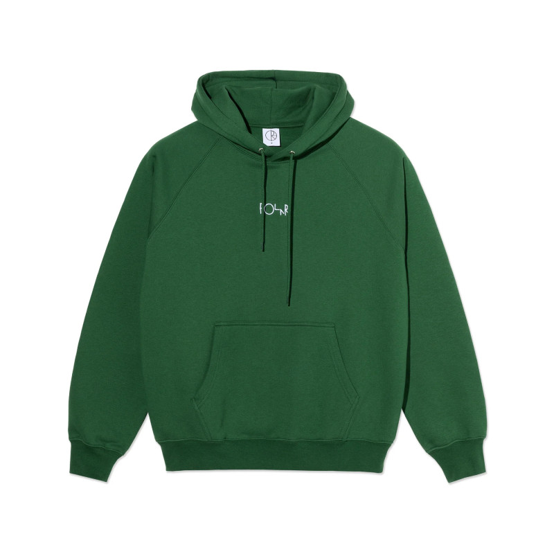 POLAR SKATE.CO DEFAULT HOODIE FOREST GREEN