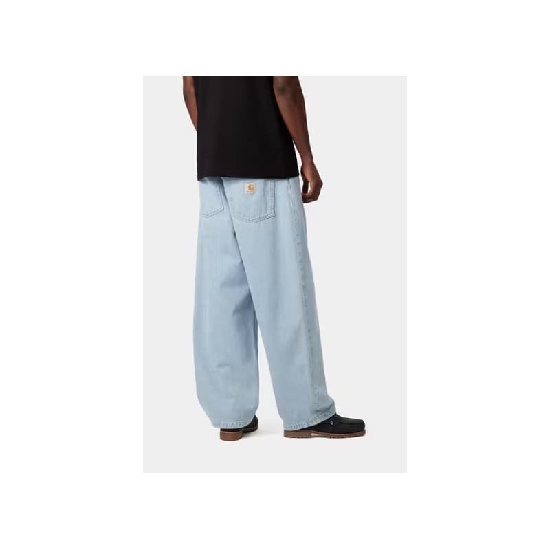 Carhartt Brandon Pant Blue Heavy Stone Washed – Pantalon loose homme