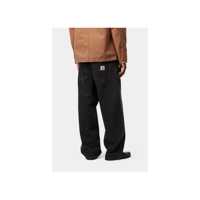 Carhartt Brandon Pant Black Stone Washed – Pantalon loose homme