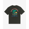 Rvca Frond Mural Tee Pirate Black - Unisexe