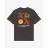 Rvca The Judgement T-shirt Pirate Black - Unisexe
