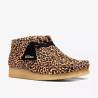 Clarks Wallabee Boot Leopard Print | Boots Iconiques Motif Léopard