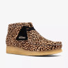 Clarks Wallabee Boot Leopard Print | Boots Iconiques Motif Léopard