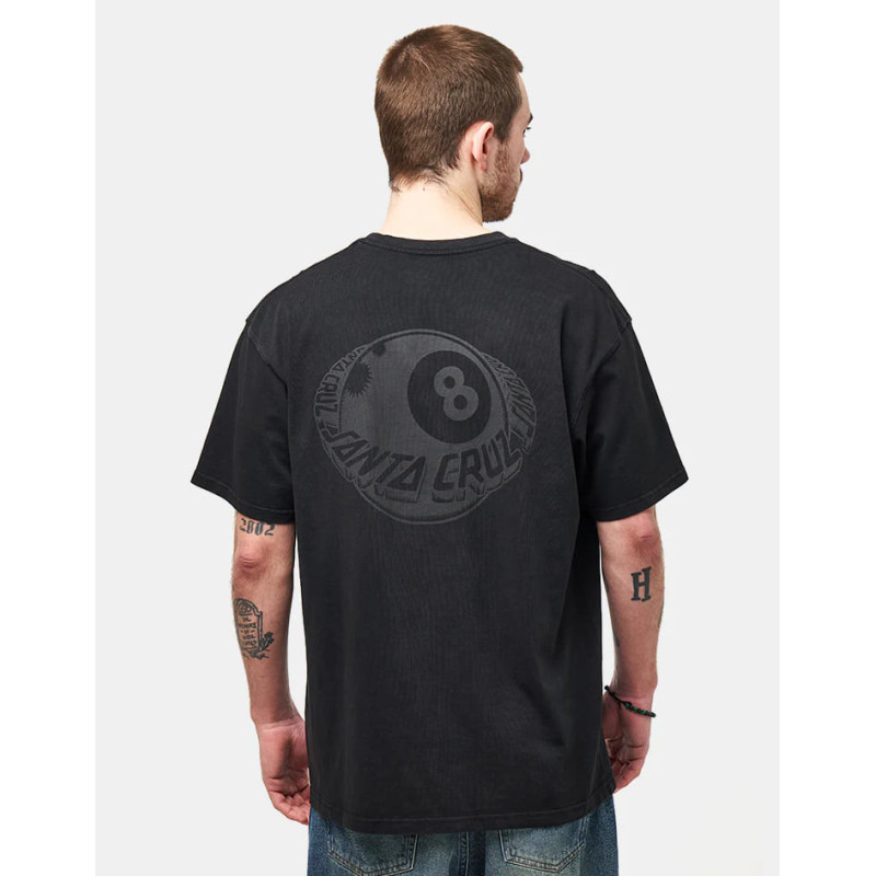 Santa Cruz Winkowski Eighth Planet Tee Black – T-shirt Skate Homme