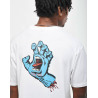 Santa Cruz Screaming Hand Chest Tee White – T-shirt Skate Iconique