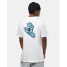 Santa Cruz Screaming Hand Chest Tee White – T-shirt Skate Iconique