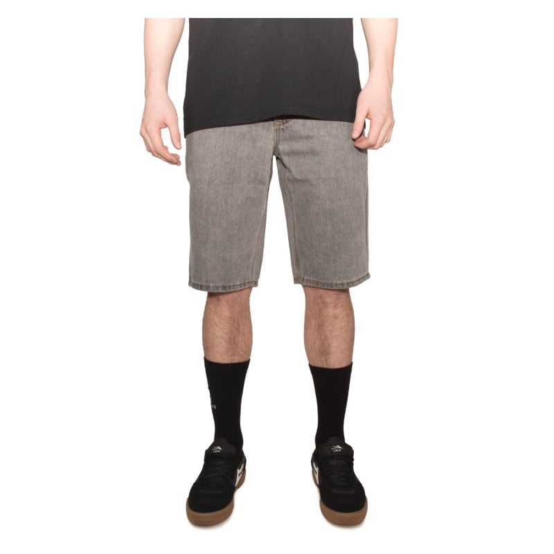 Short NNSNS NESSIE Grey Washed Denim – coupe relax et look streetwear