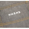 Short NNSNS NESSIE Grey Washed Denim – coupe relax et look streetwear