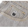 Short NNSNS NESSIE Grey Washed Denim – coupe relax et look streetwear
