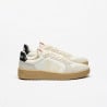 Veja V-82 Pure Calcaire Black – Sneakers rétro en cuir