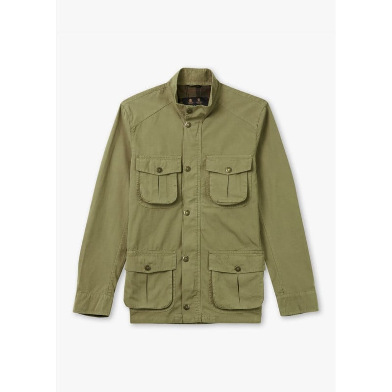 Barbour Corbridge Casual Jacket Bleached Olive – Veste casual homme