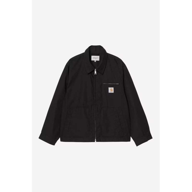 Carhartt WIP Postal Jacket Black – Veste Workwear Homme Originale