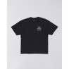 EDWIN Ramen Pink Tee Black – T-shirt streetwear Noir imprimé ramen