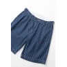 Service Works Pinstripe Denim Part Short Indigo – Short Workwear