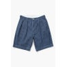 Service Works Pinstripe Denim Part Short Indigo – Short Workwear