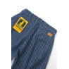 Service Works Pinstripe Denim Part Short Indigo – Short Workwear