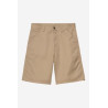 Carhartt WIP Simple Short Letaher Rinsed – Short Workwear Beige