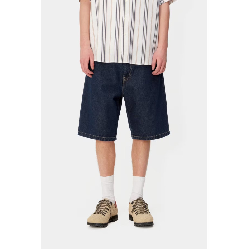 Carhartt WIP Landon Short Blue Rinsed – Short Denim Loose