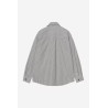 Carhartt WIP Mercer Shirt Graphite Wax Stone Washed – Chemise Workwear