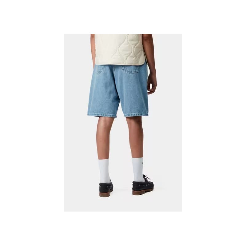Carhartt WIP W’ Brandon Short Blue Stone Bleached – Short Denim Femme