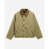 Barbour OS Transporter Casual Reversible Bleached Olive – Veste Réversible