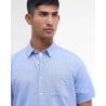Barbour Nelson S/S Summer Shirt Blue – Chemise Été Légère