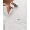 Barbour Nelson S/S Summer Shirt Stone – Chemise Été Légère