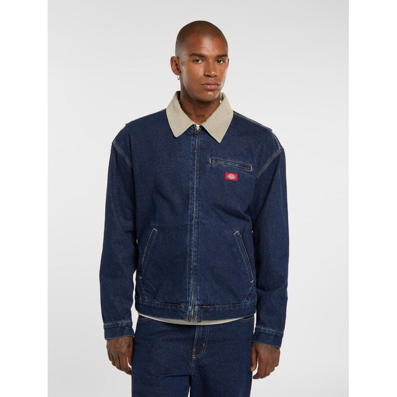 Dickies Denim Painter Jacket Dark Indigo | Veste Workwear